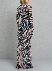 GIYA MESH MAXI DRESS